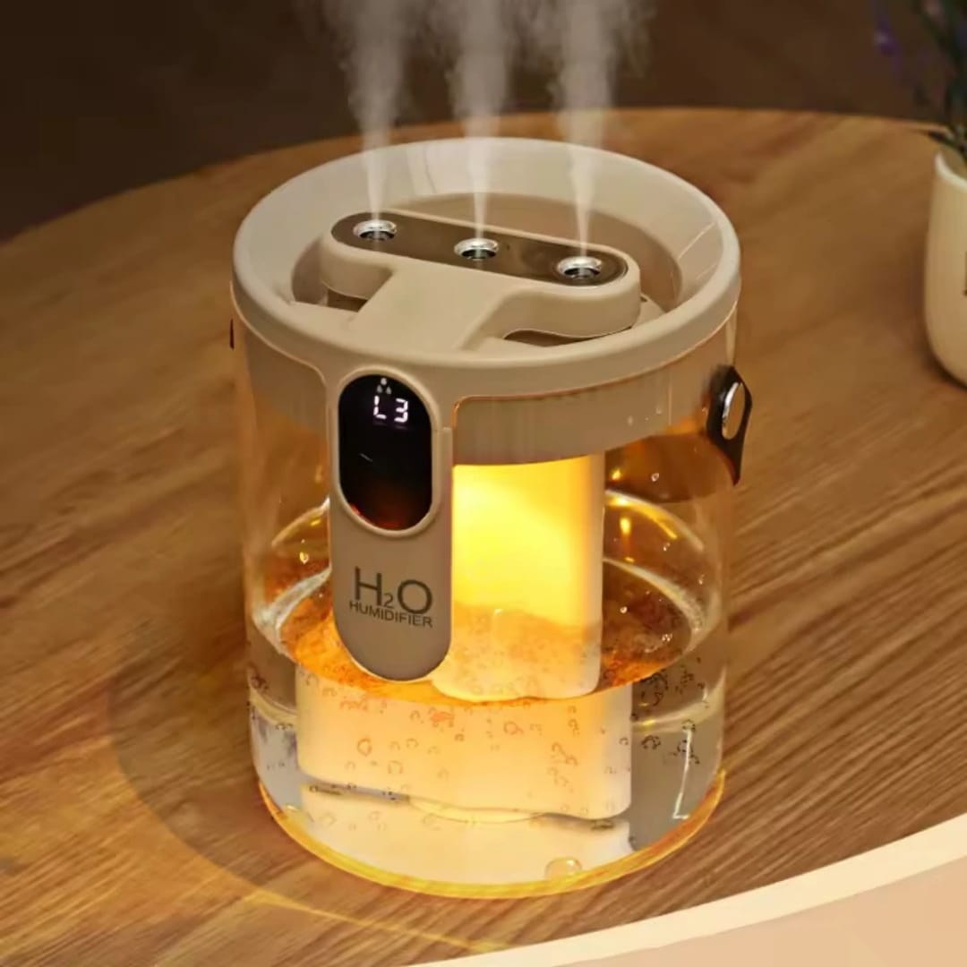 Portable Triple Misting Humidifier USB Large Capacity Humidifier Households