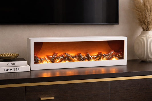 Vintage Nordic 3D LED Electric Fire Place