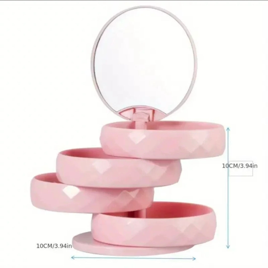 Diamond Pattern Rotating Makeup