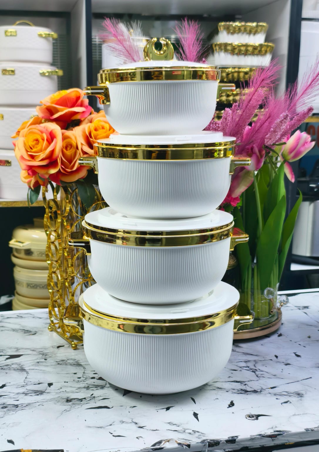 4pcs Linex Insulated Hotpots