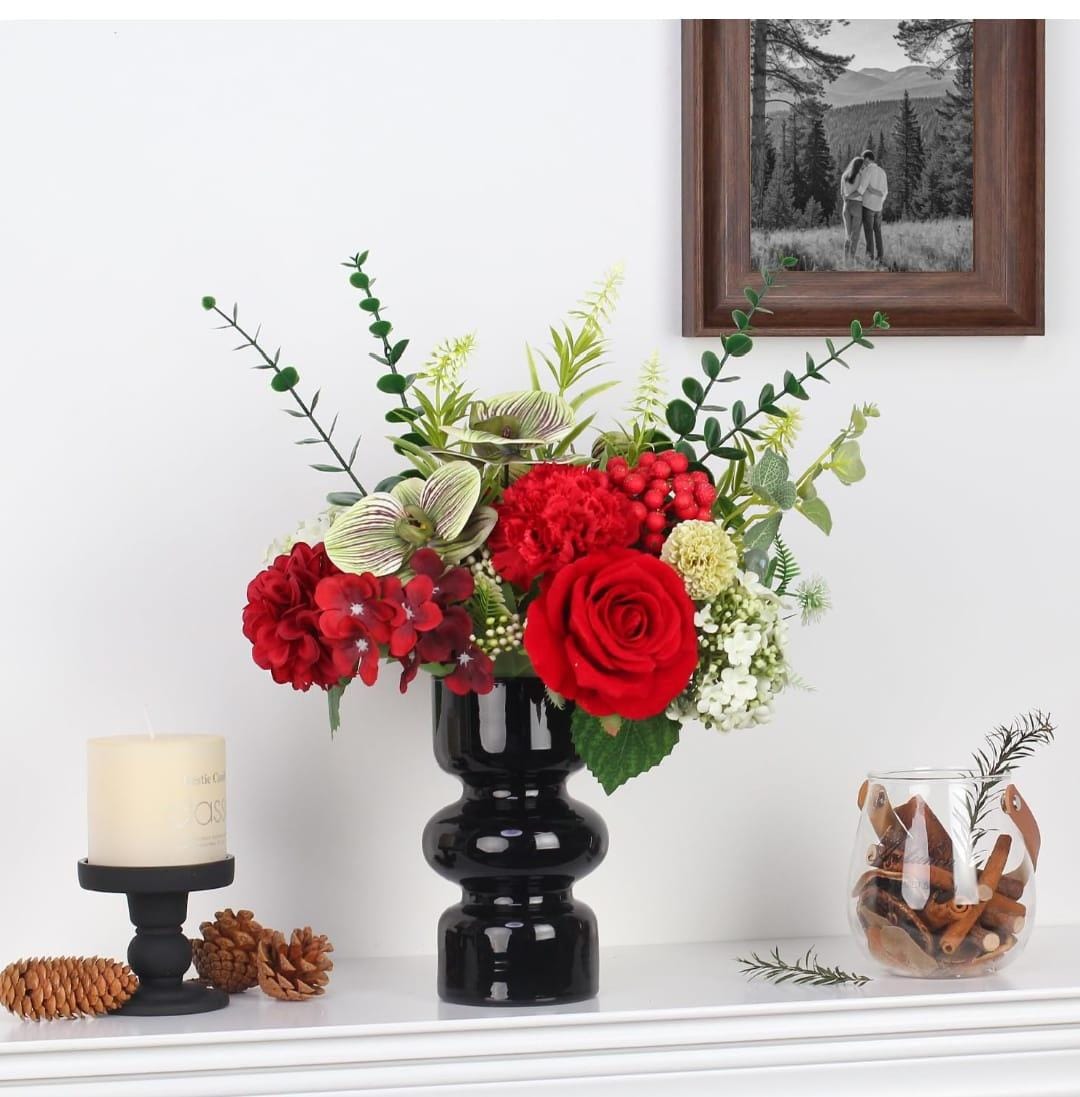 Circular mid vase