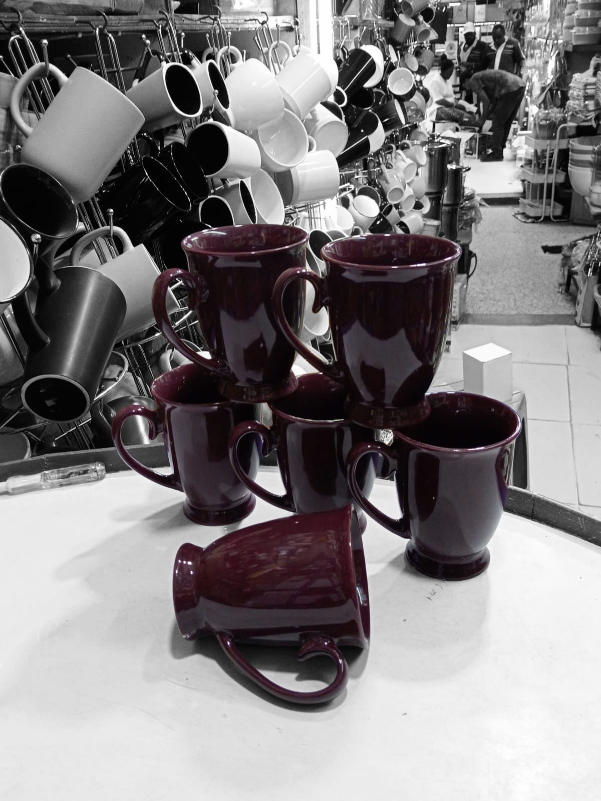 Ceramic cups