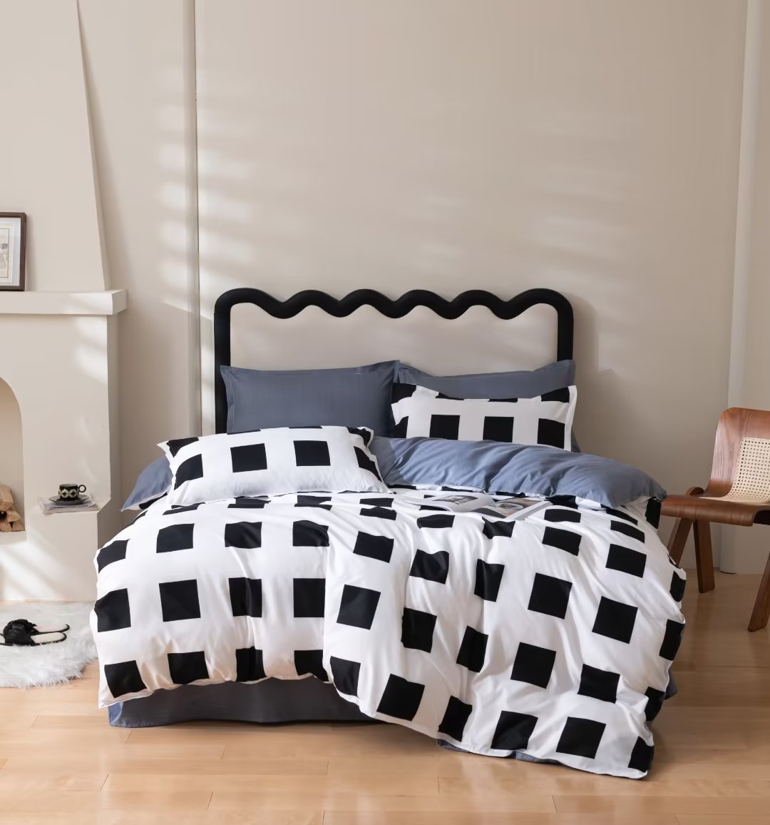 Luxury Nordic style cotton microfiber
