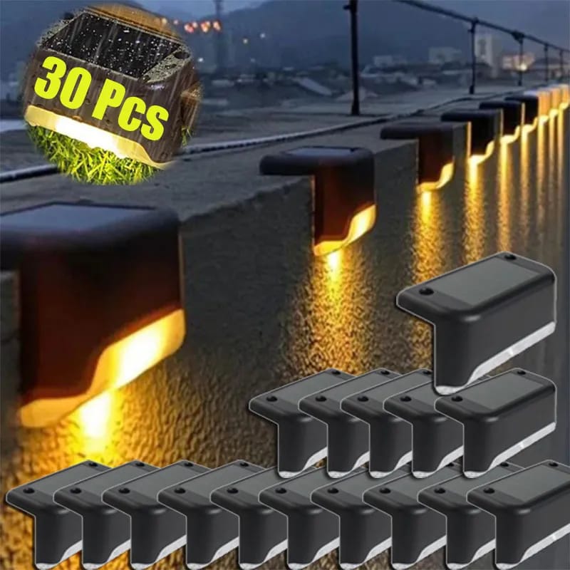 8 piece solar lights