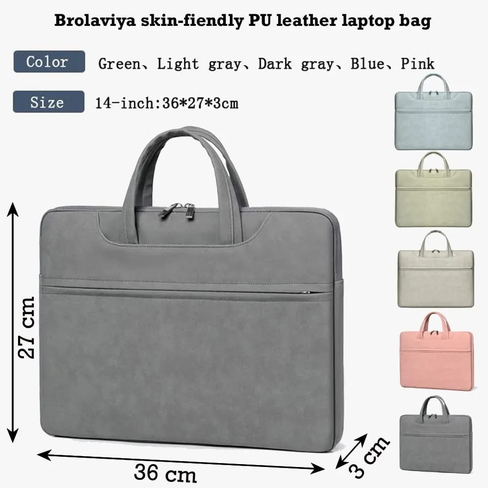 *Laptop Bag Computer Bag 13/14/15,6 Inch  Waterproof Computer Sleeve Messenger Bag With Shoulder Strap