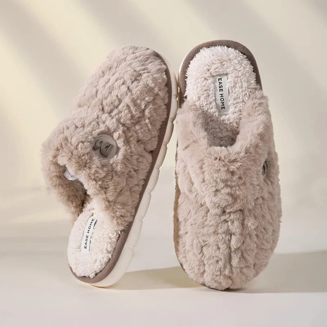 Anti-Slip Durable Indoor/Outdoor Warm Cotton Home Slides