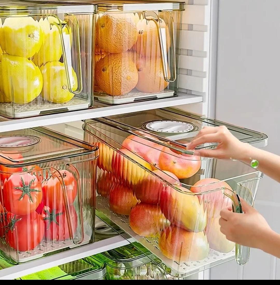 Acrylic fridge containers/organizers
5ltr