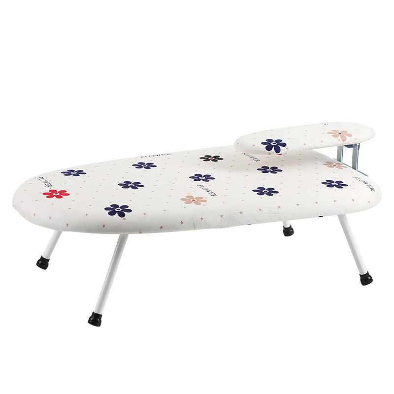 Foldable mini ironing board