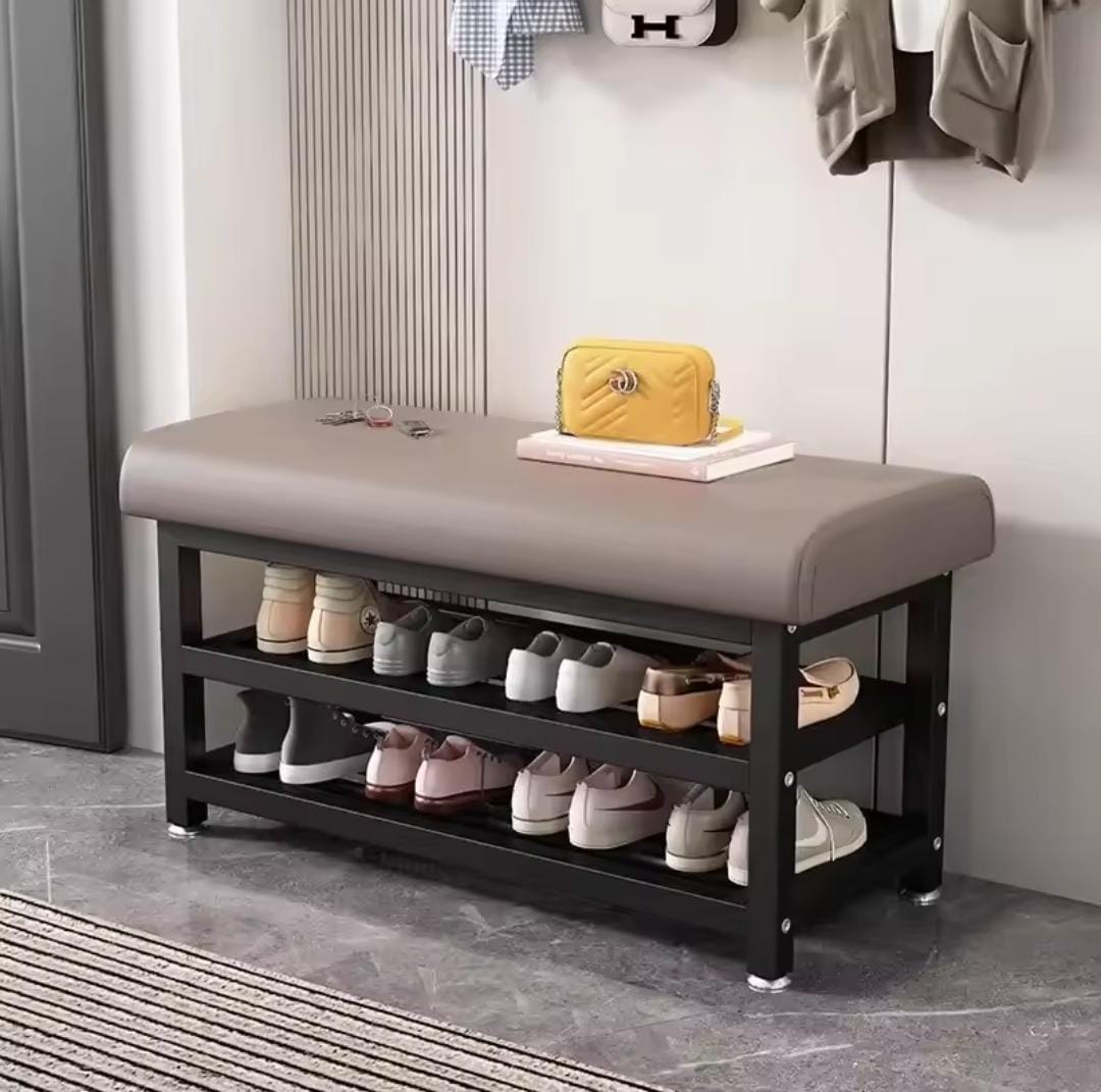 Entry way shoe rack