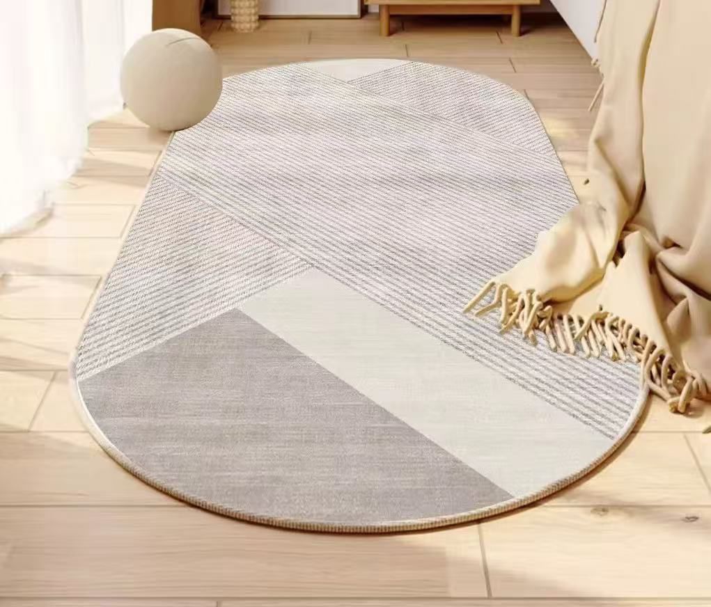 Non Slip Absorbent bedside mat Soft luxurious 60*180 cm