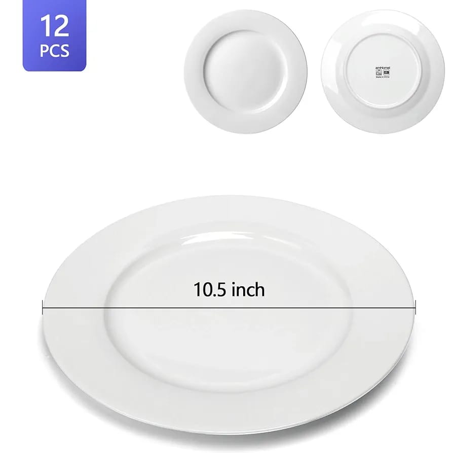 Ceramic plates 6pcs set
