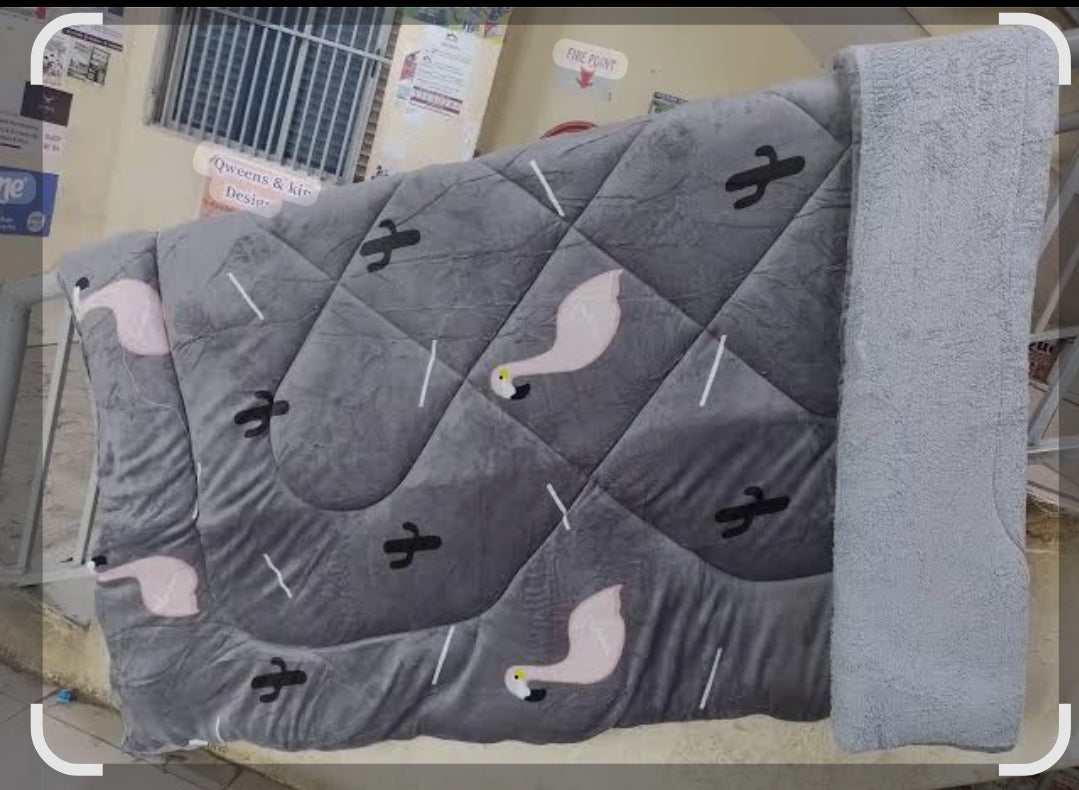 Single woolen duvet 