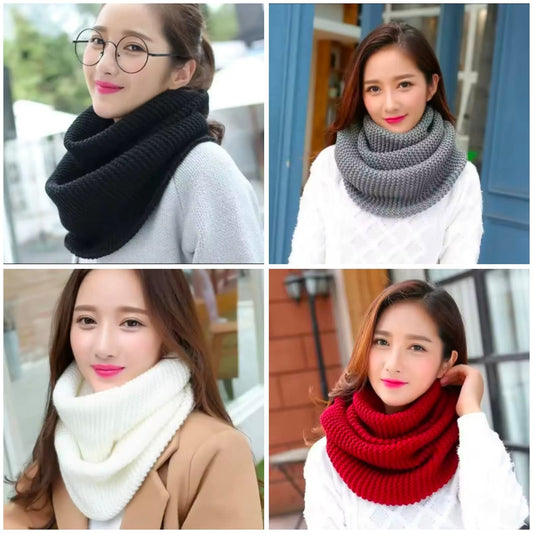 Warm Knitted Woolen Scarf