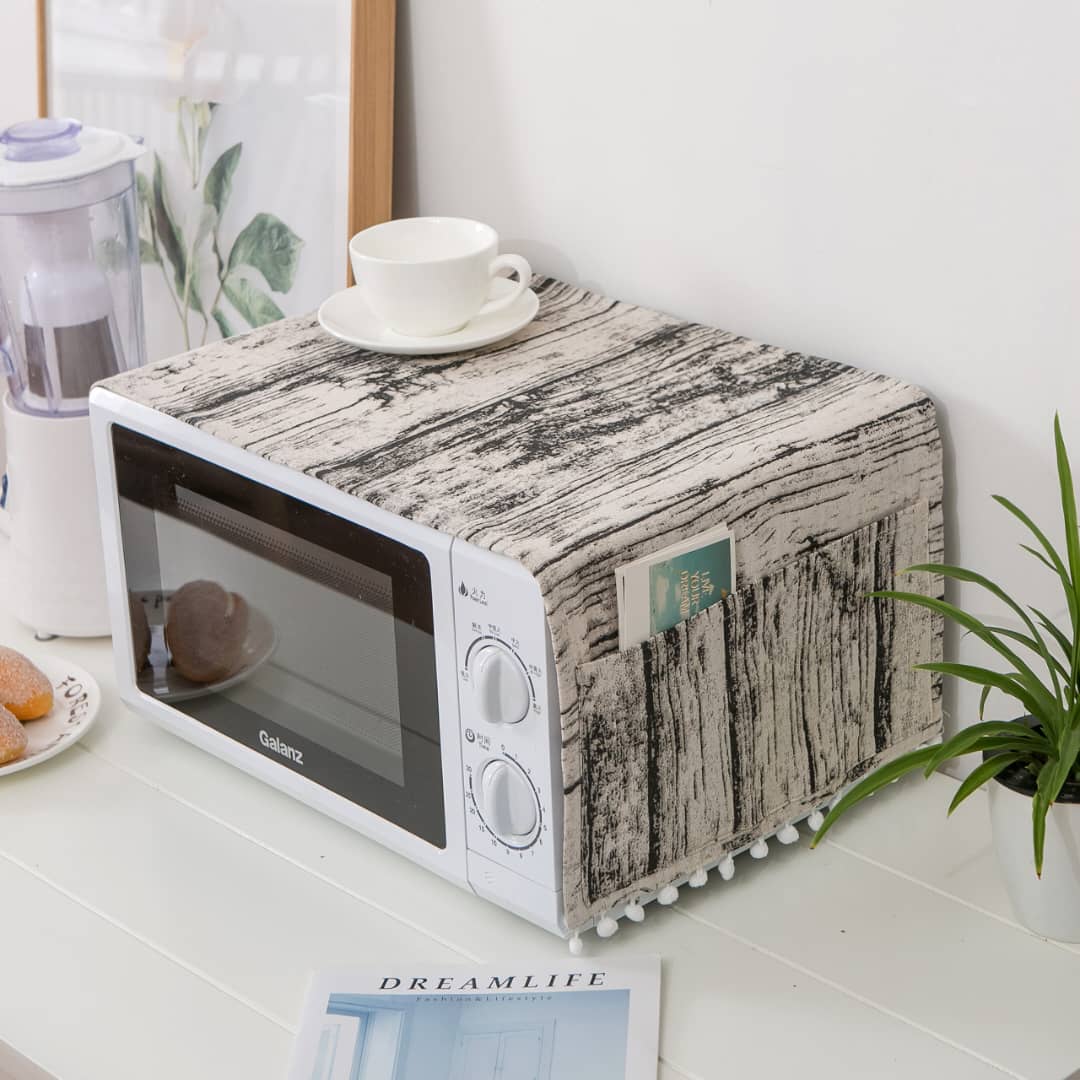 Microwave dust cover