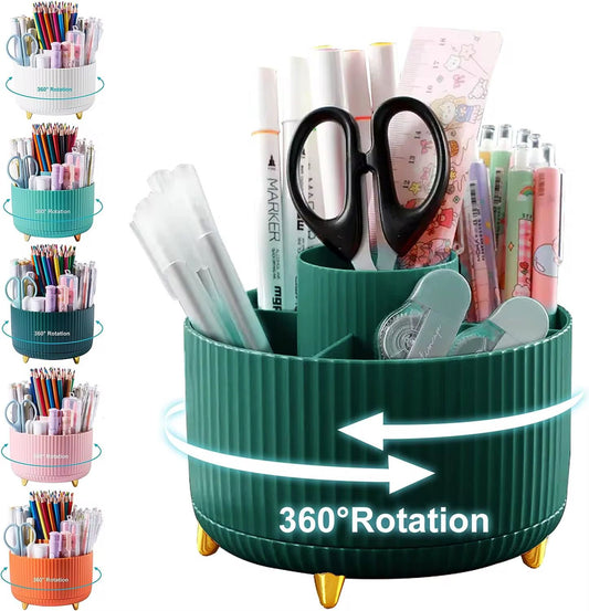 360° rotating desk organizer