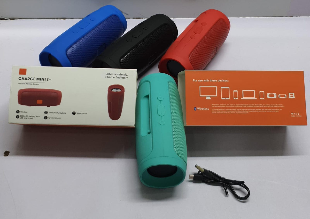 Charce mini 3+ portable rechargeable wireless speaker