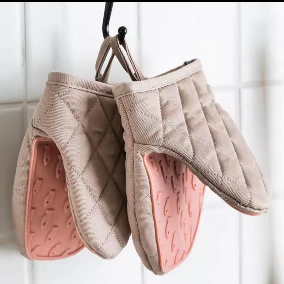 Oven gloves Kitchen Silicone Gloves Tray