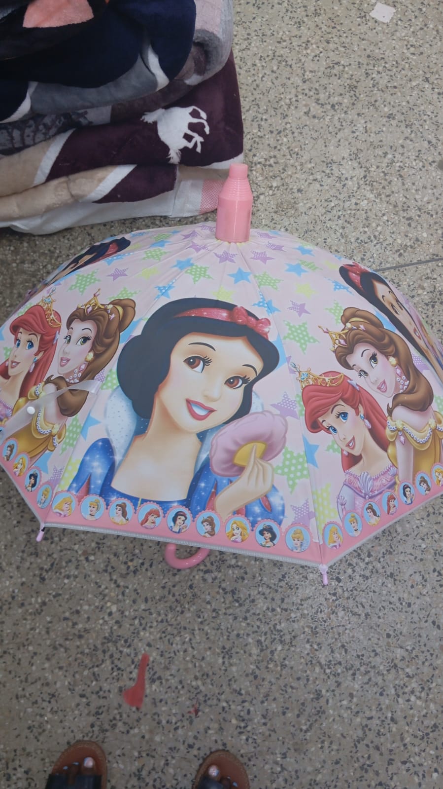 Cartoon themed kids umbrella