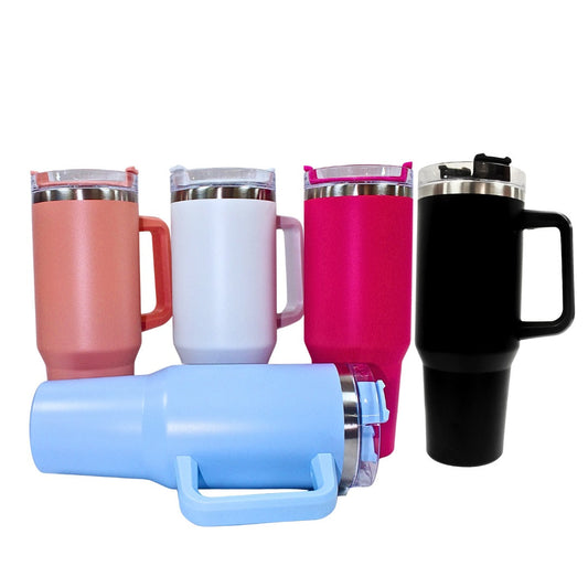 Stanley unbranded stainless steel 1200ml capacity with straw