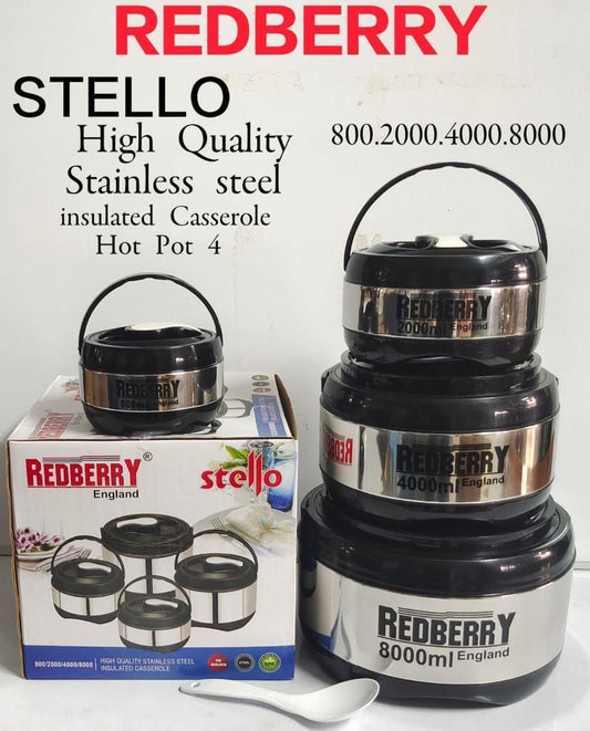 STELLO STAINLESS STEEL HOTPOT