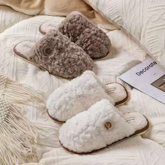 Anti-Slip Durable Indoor/Outdoor Warm Cotton Home Slides