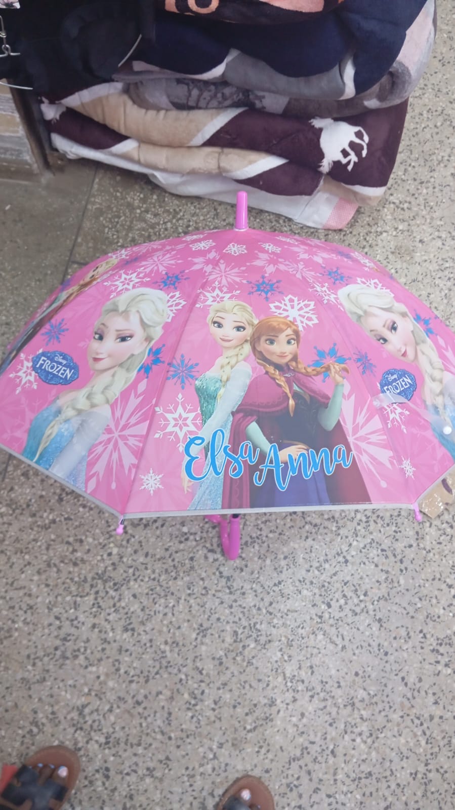 Cartoon themed kids umbrella