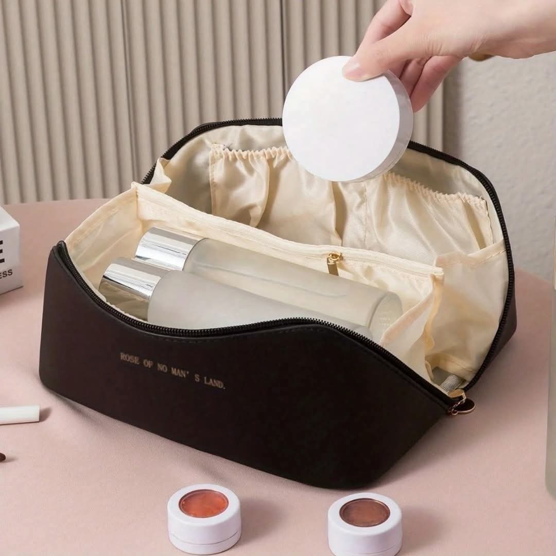 Retro Make up / cosmetic travel bag