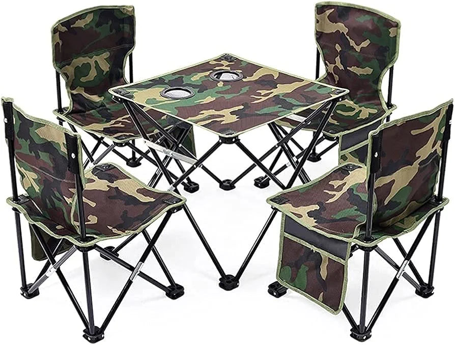 Portable camping set