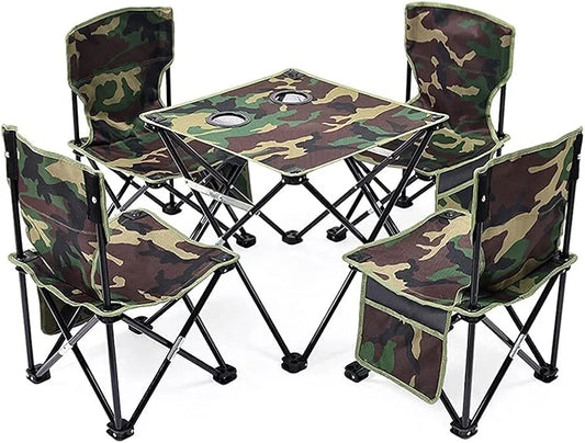 Portable camping set