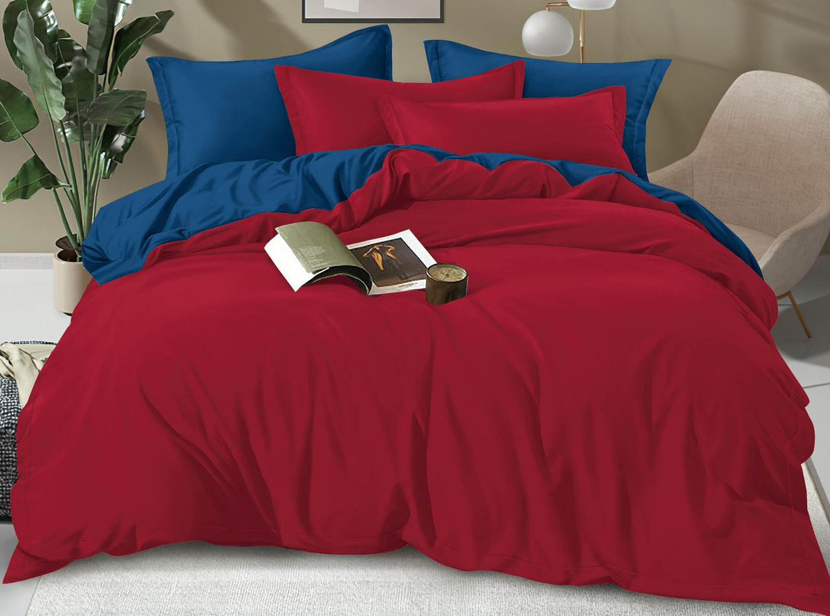 Duvetcover with Bedsheet Four Pillowcases
