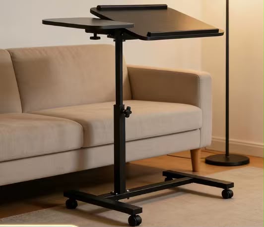 Height Adjustable Laptop Stand/ Table & Movable Desk