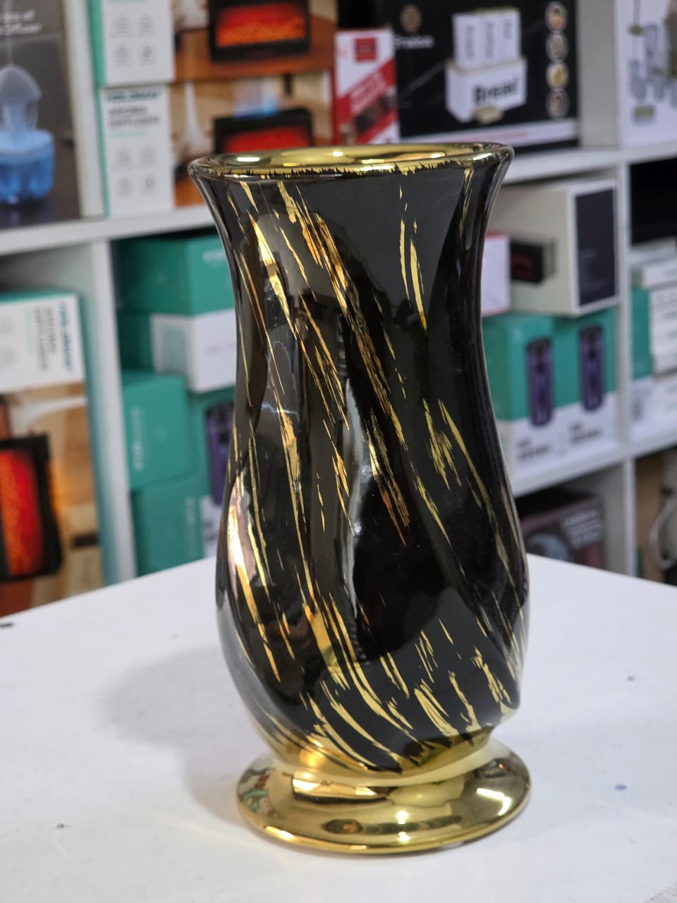 Marble creative flower vase