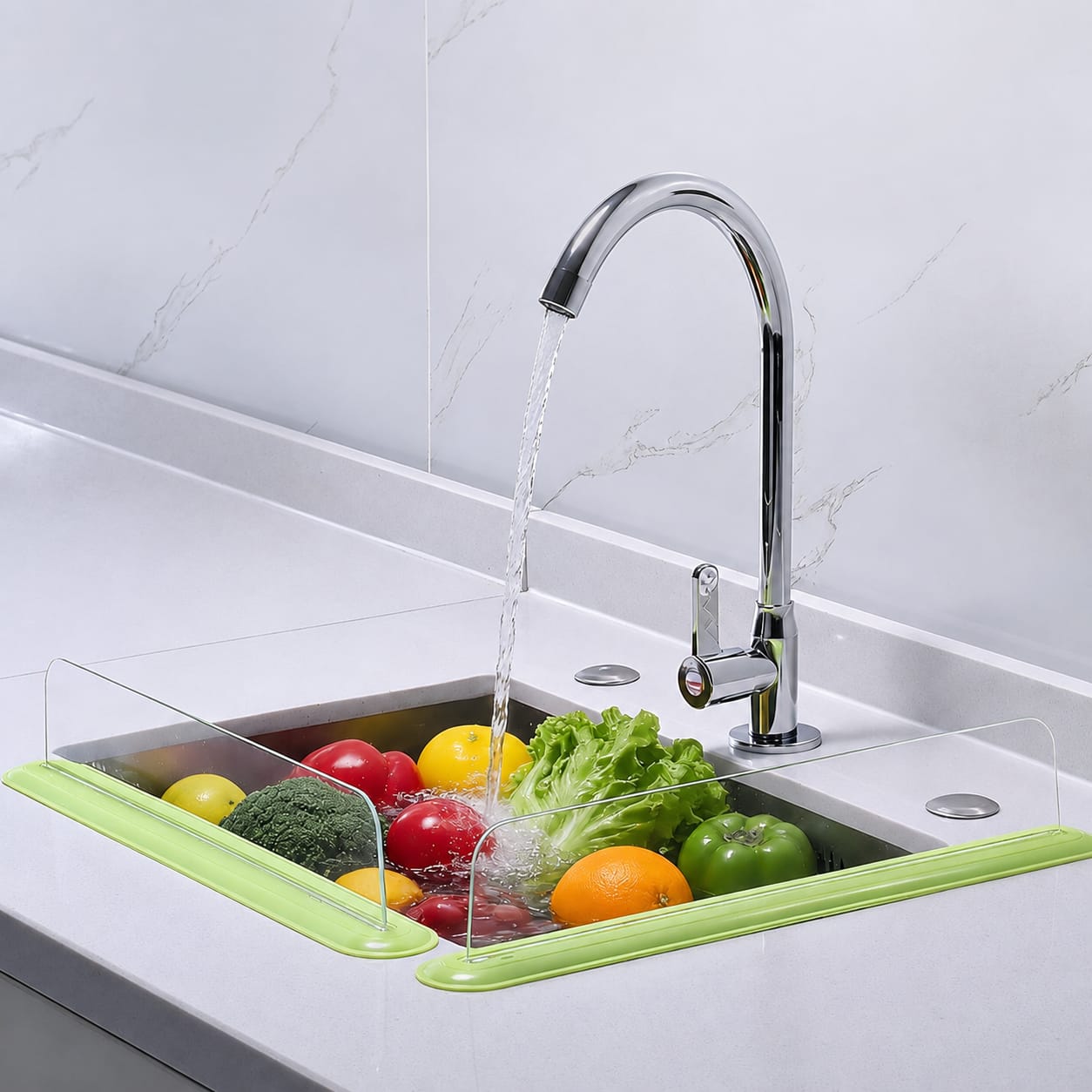 Kitchen Sink Water Splash Guard