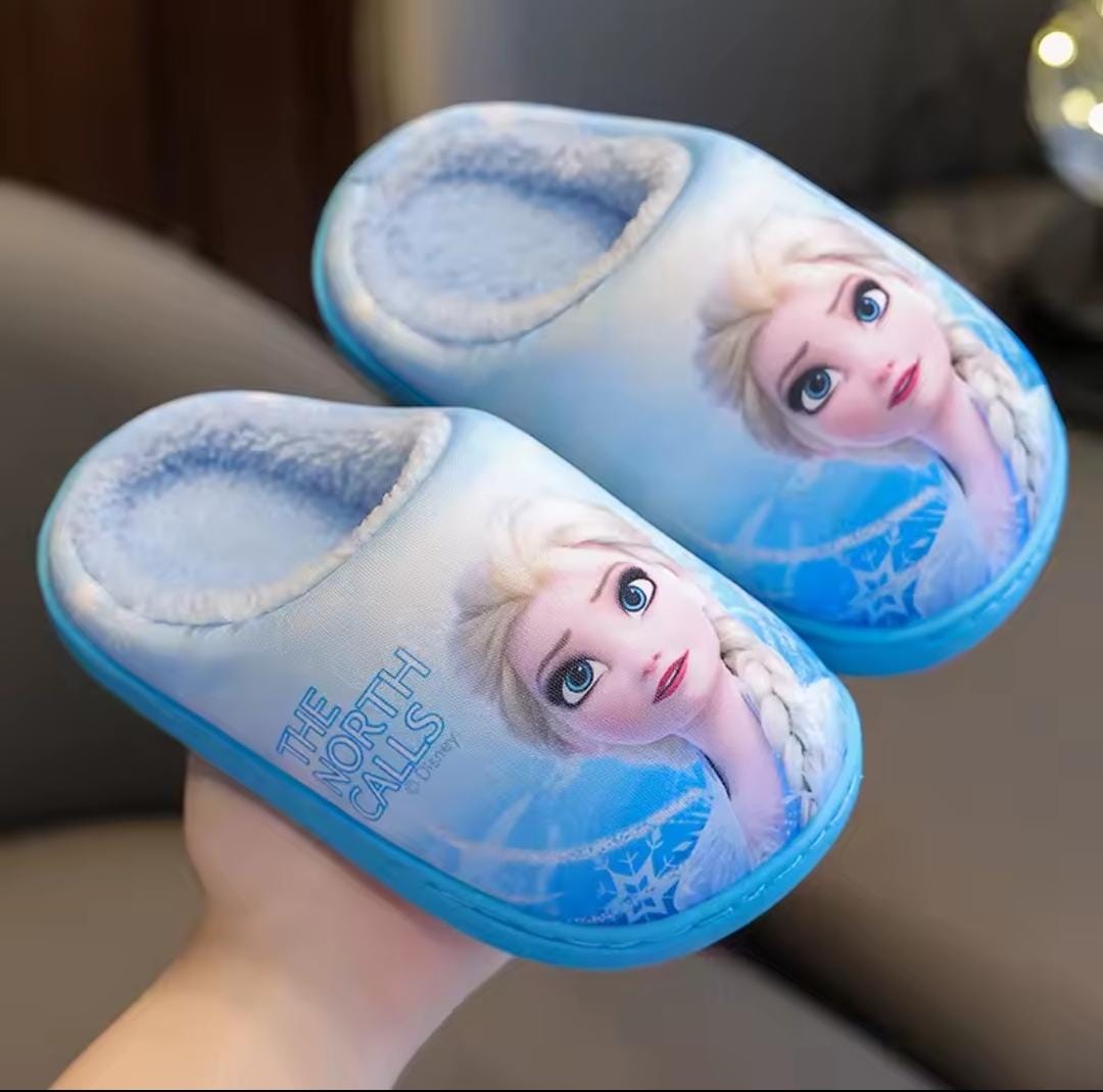 CARTOON WARM INDOORS KIDS SHOES.