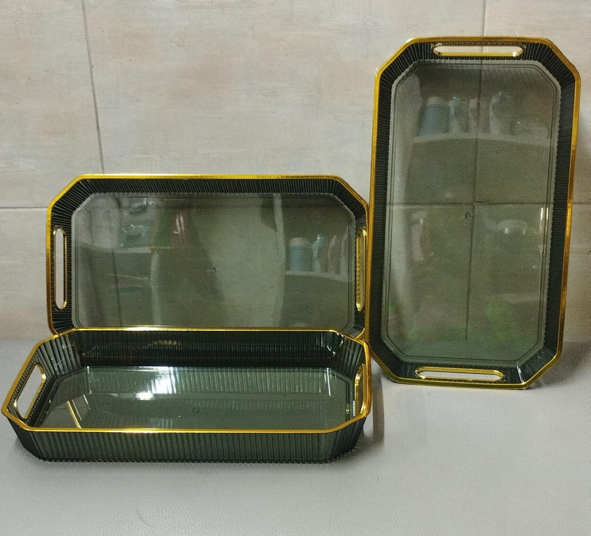 3PCS Nordic Multipurpose Rectangular Storage Tray