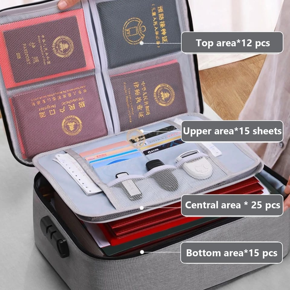 Large Capacity Document Bag