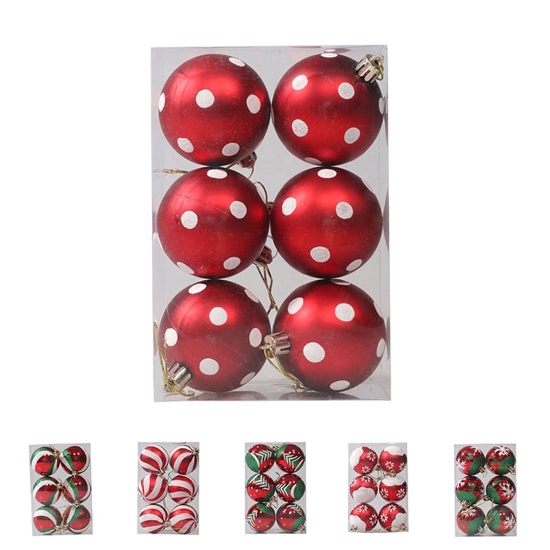 Coloured Christmas balls