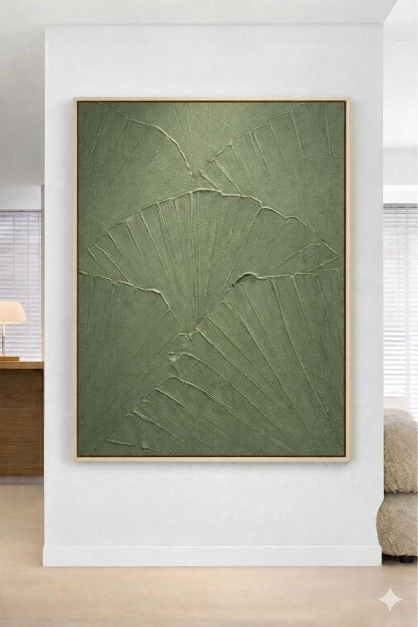 ✨Minimal textured wall art featuring organic sculptural patterns