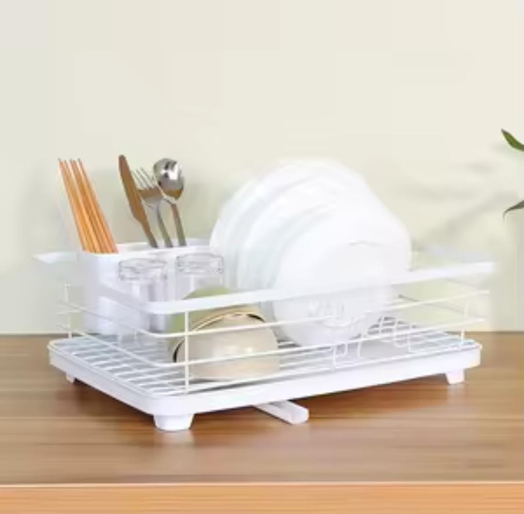 All in 1 over sink kitchen rack dish drainer