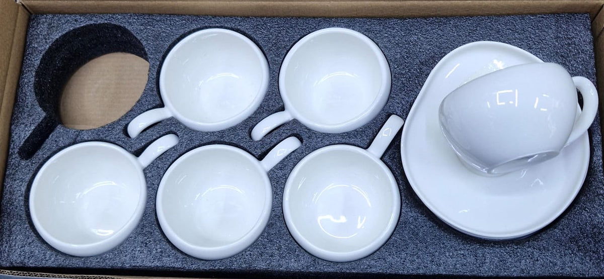 12pcs Premium Porcelain Cup & Cup saucer