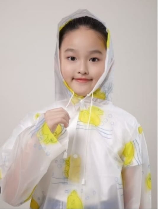 Full print/ floral rain coats for both kids & adults