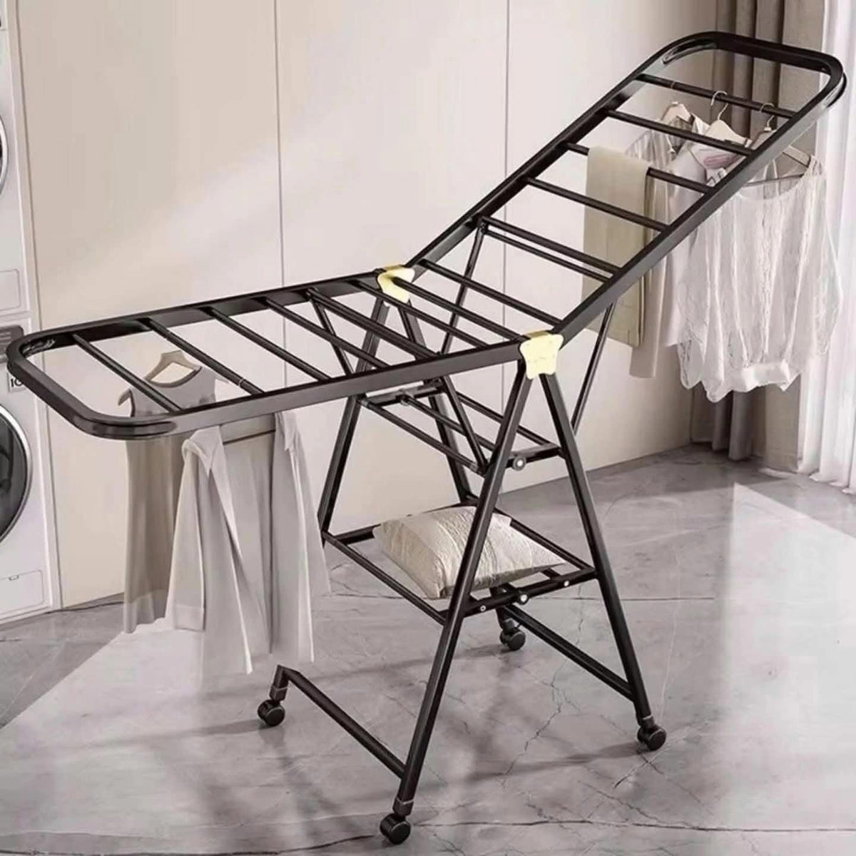 Foldable Clothes Drying Rack