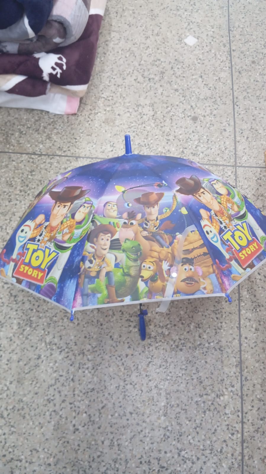 Cartoon themed kids umbrella