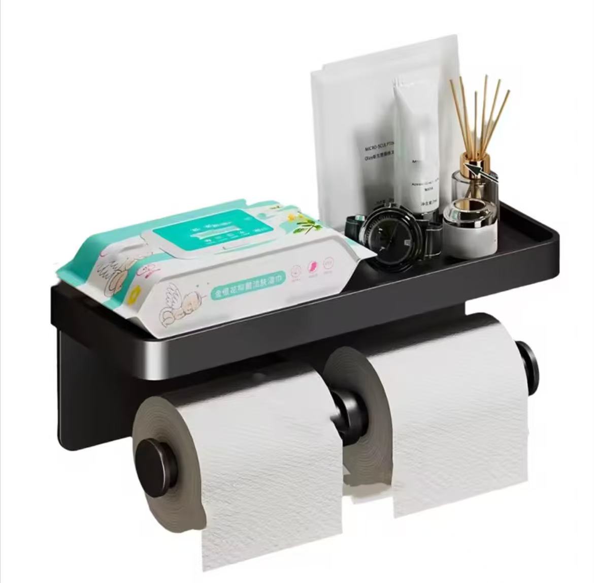 Double Roll Wall-Mounted Paper