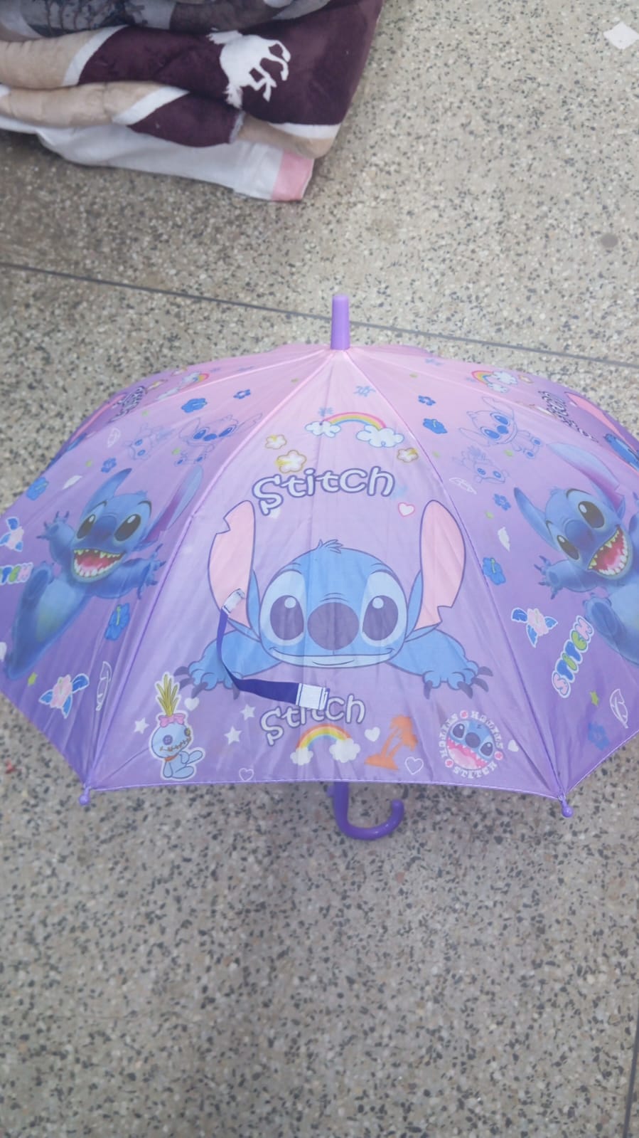 Cartoon themed kids umbrella