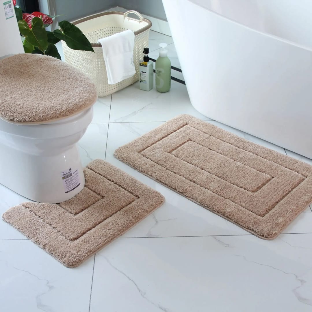 3pcs Bathroom mats