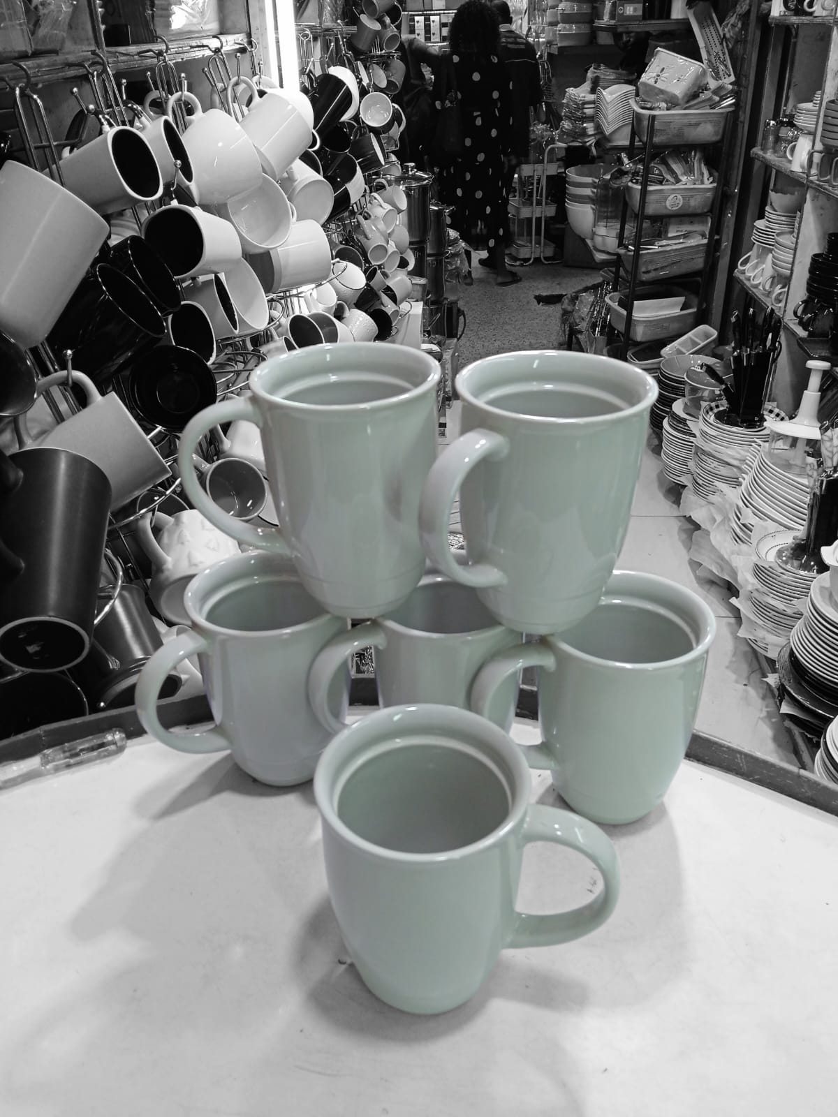 Ceramic cups