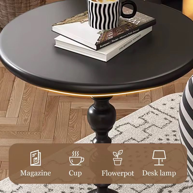 Modern Iron Frame Accent Side Table