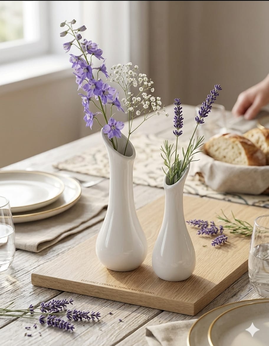 Ceramic Slim Nose Vase