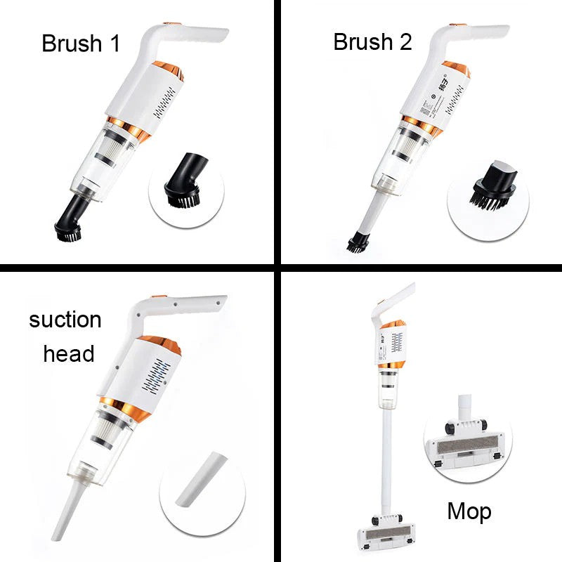 120W Wireless rechargeable Car/ Home Vacuum Cleaner.
